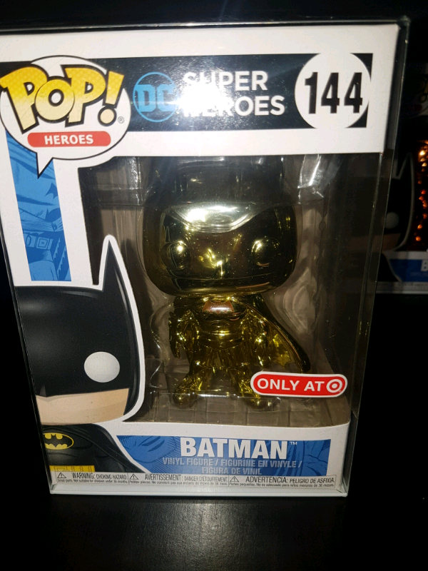 gold chrome batman
